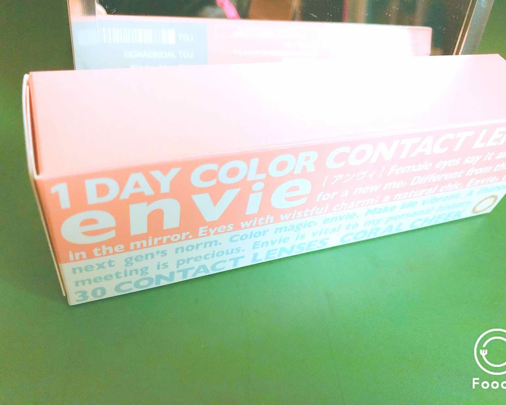 envie 1day/envie/ワンデー（１DAY）カラコンを使ったクチコミ（1枚目）