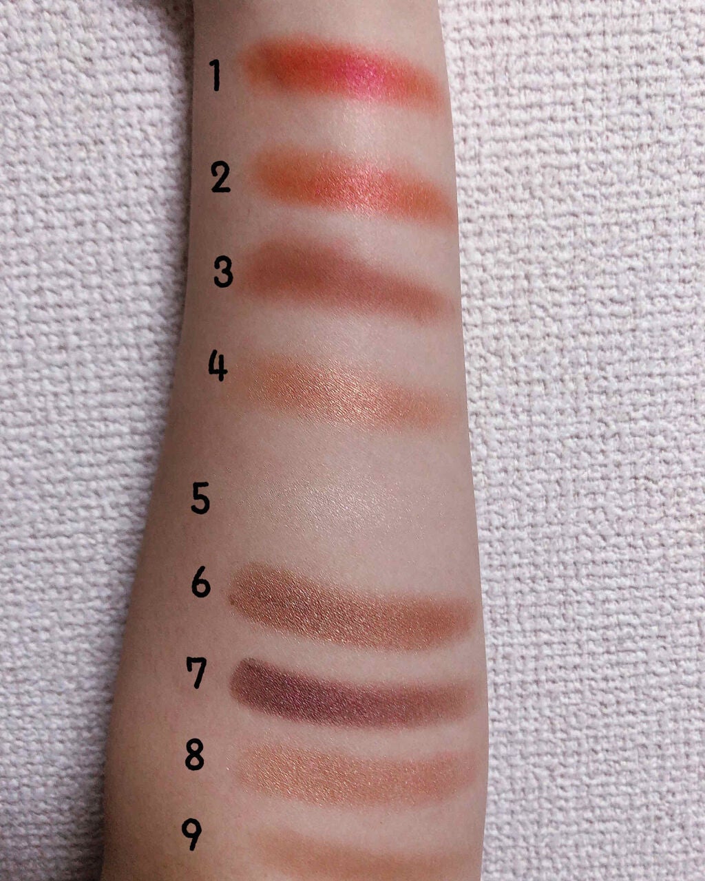 UR GLAM BLOOMING EYE COLOR PALETTE/U R GLAM/アイシャドウパレットを使ったクチコミ(3枚目)