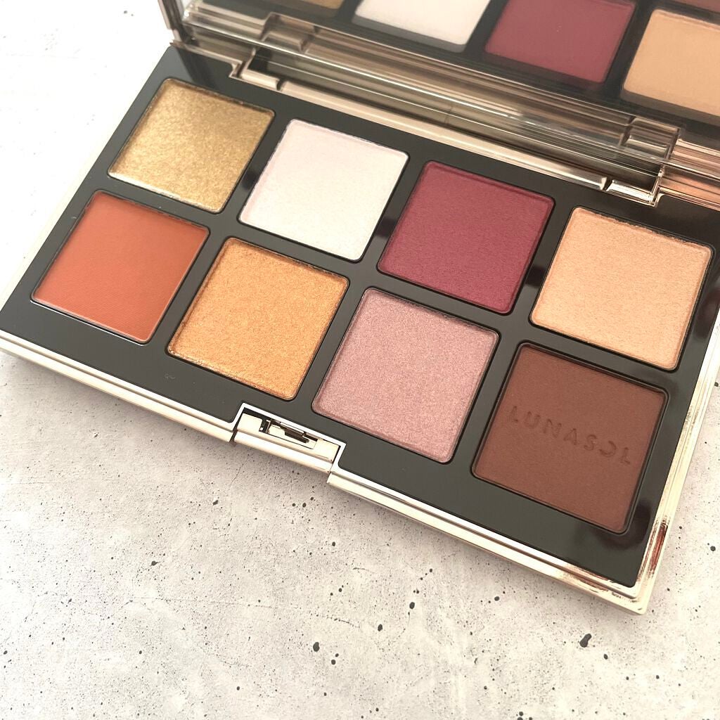 アイカラーレーション スペシャルエディション/LUNASOL/アイシャドウパレットを使ったクチコミ(3枚目)