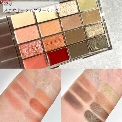 ソフトブラーリングアイパレット/wakemake/アイシャドウパレットを使ったクチコミ(4枚目)