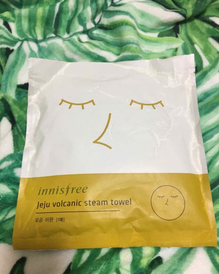jeju volcanic steam towel/innisfree/その他スキンケアグッズを使ったクチコミ(2枚目)