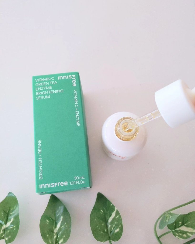 ビタC　グリーンティーエンザイム　ブライト　セラム/innisfree/美容液を使ったクチコミ（2枚目）