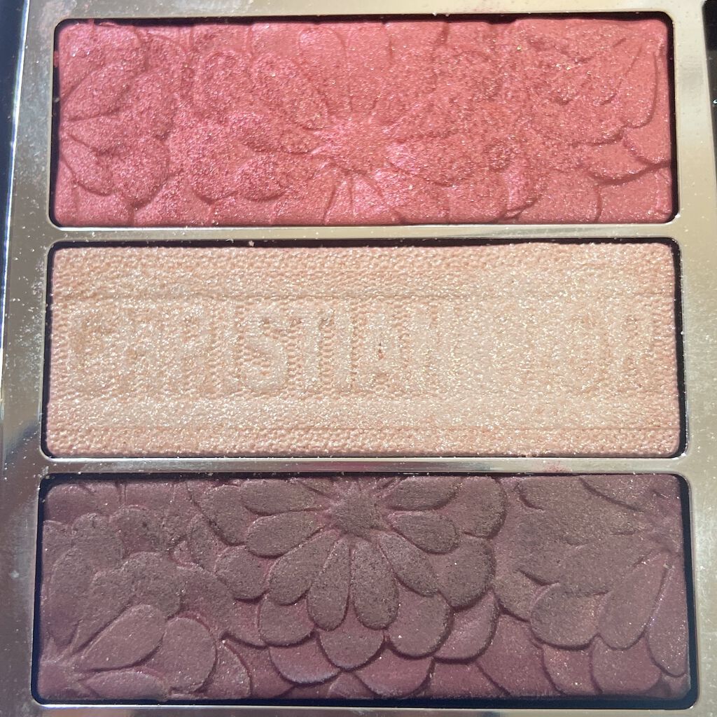 トリオ ブリック パレット<ピュア グロウ>/Dior/アイシャドウパレットを使ったクチコミ(2枚目)