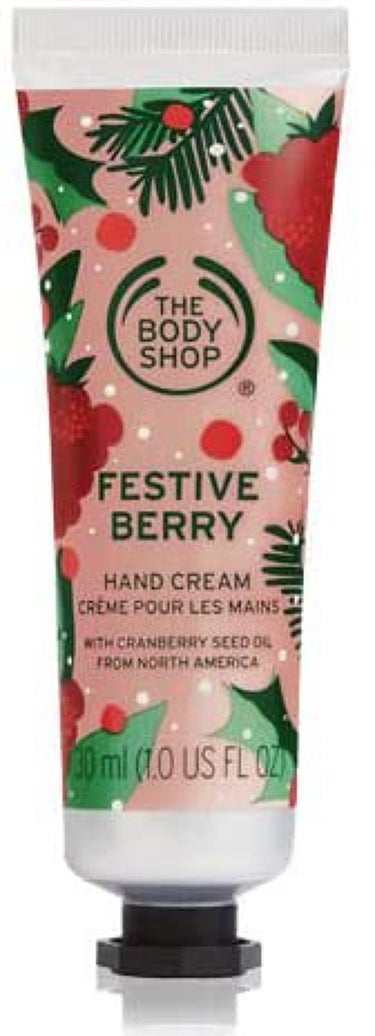 THE BODY SHOP ハンドクリーム フェスティブベリー