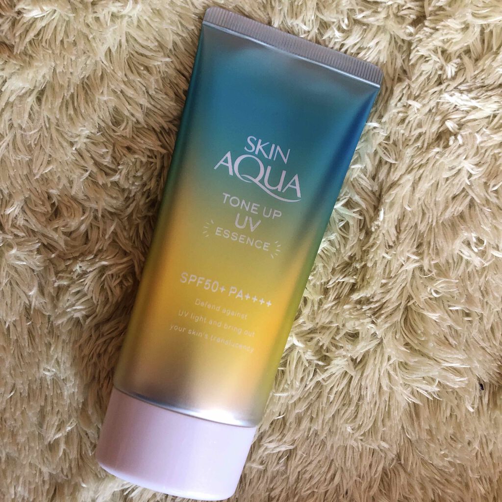 スキンアクア トーンアップUVエッセンス/スキンアクア/日焼け止めクリームを使ったクチコミ(1枚目)