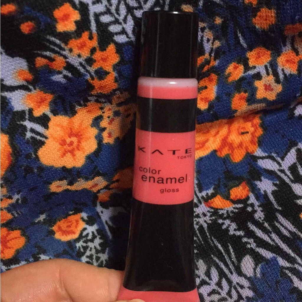 カラーエナメルグロス/KATE/リップグロスを使ったクチコミ（1枚目）