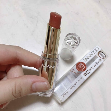 ラスティンググロスリップ/CEZANNE/口紅を使ったクチコミ(1枚目)