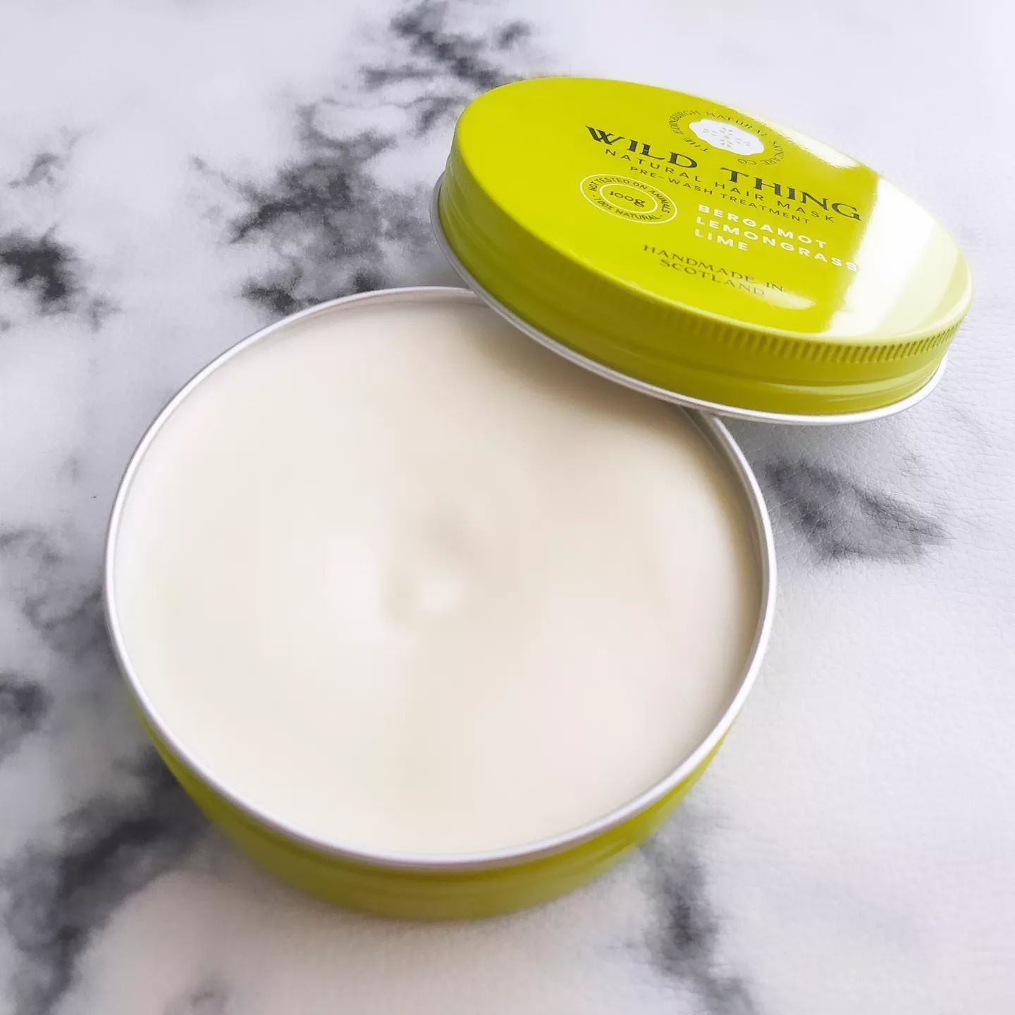 ヘアーマスク/エディンバラナチュラルスキンケア/洗い流すヘアトリートメントを使ったクチコミ（3枚目）