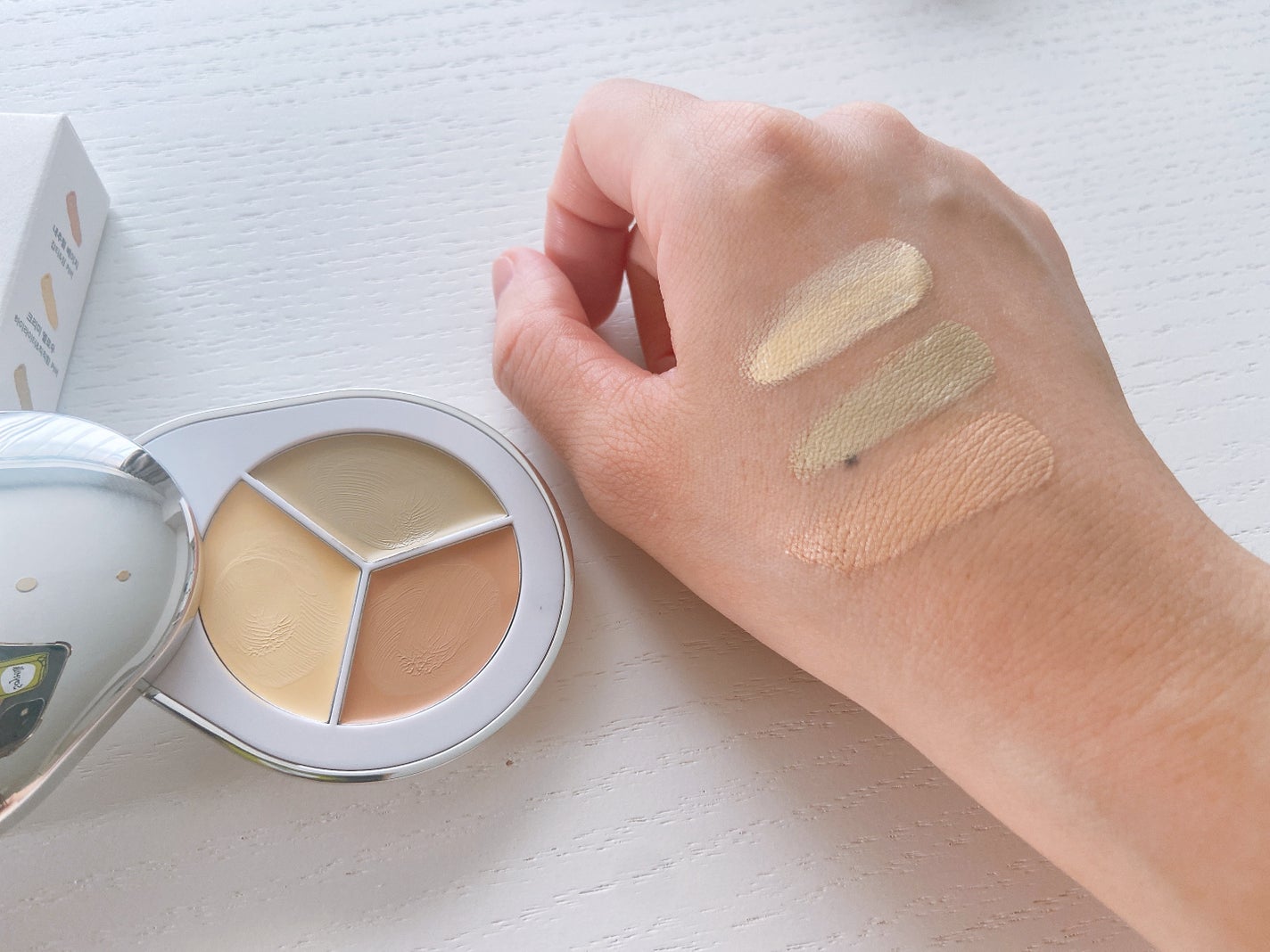 パーフェクトカバー コンシーラーパレット/Dear.A/パレットコンシーラーを使ったクチコミ(3枚目)