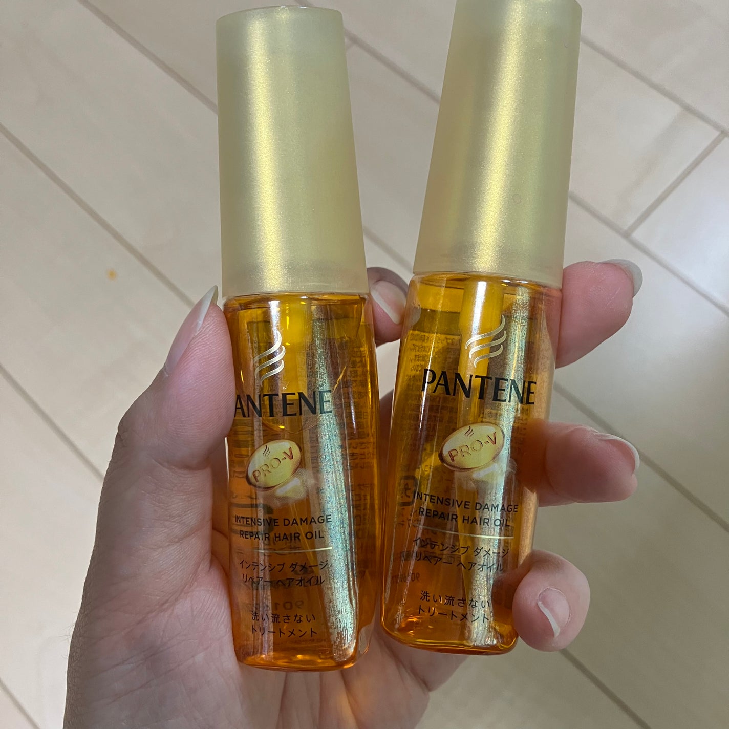 インテンシブ ダメージリペアー ヘアオイル/パンテーン/ヘアオイルを使ったクチコミ(1枚目)