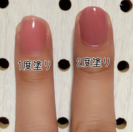 しずく ネイルポリッシュ/キャンドゥ/マニキュアを使ったクチコミ(3枚目)