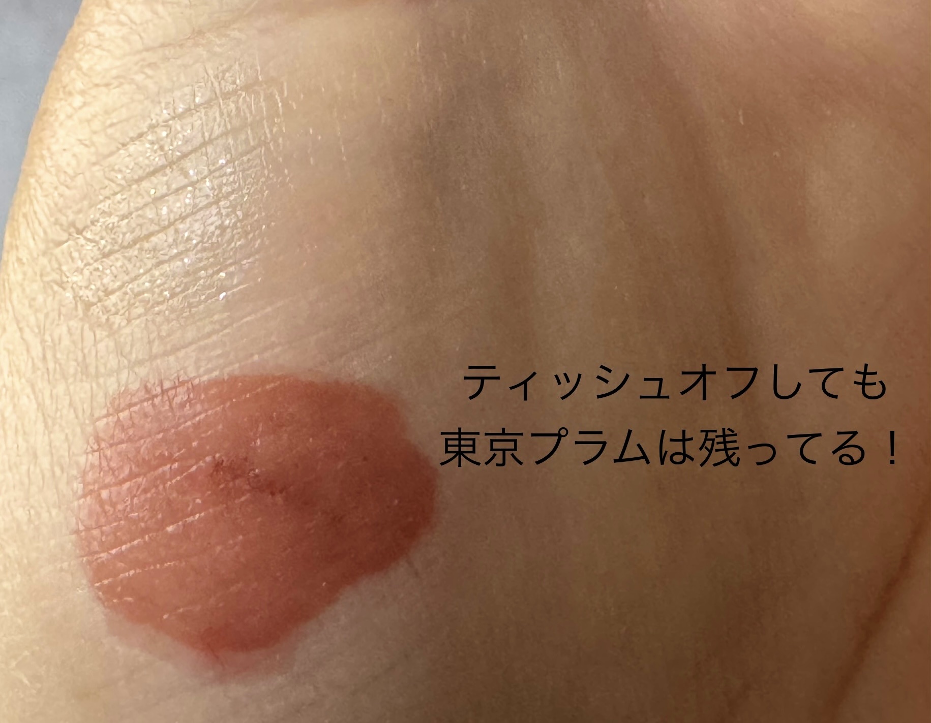 ジェルフィットティント 東京プラム/AMUSE/リップティントを使ったクチコミ（3枚目）