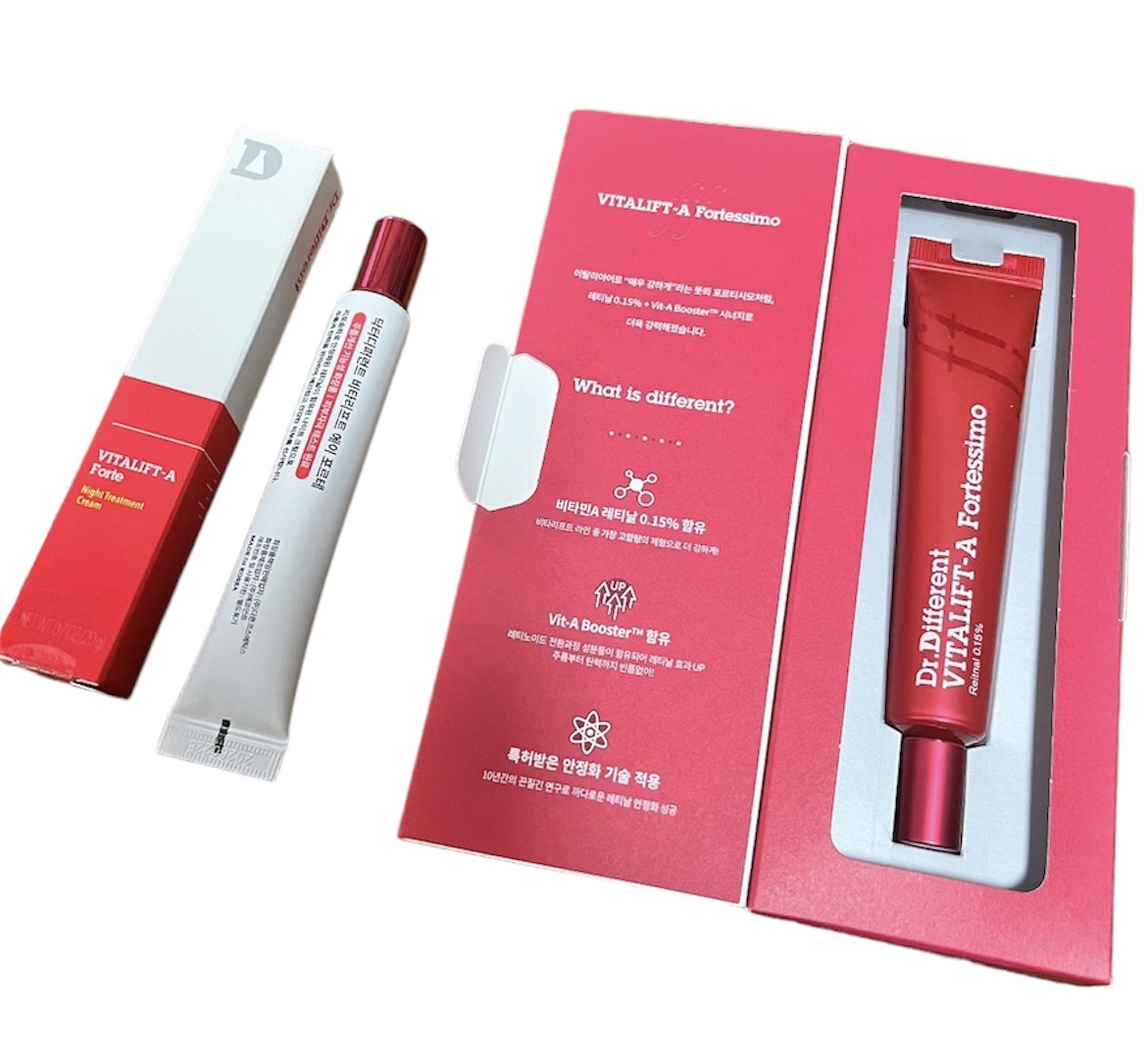 ビタリフトAフォルテッシモ/Dr.Different/フェイスクリームを使ったクチコミ（1枚目）