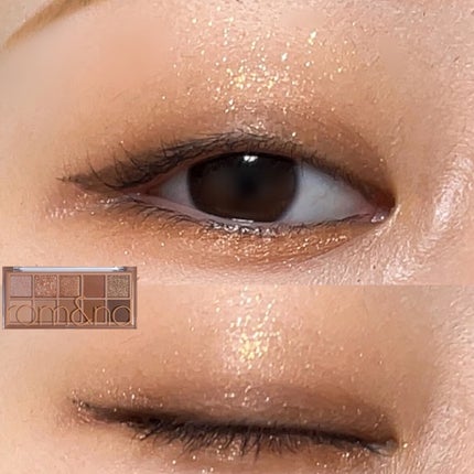 ベターザンパレット/rom&nd/アイシャドウパレットを使ったクチコミ(4枚目)