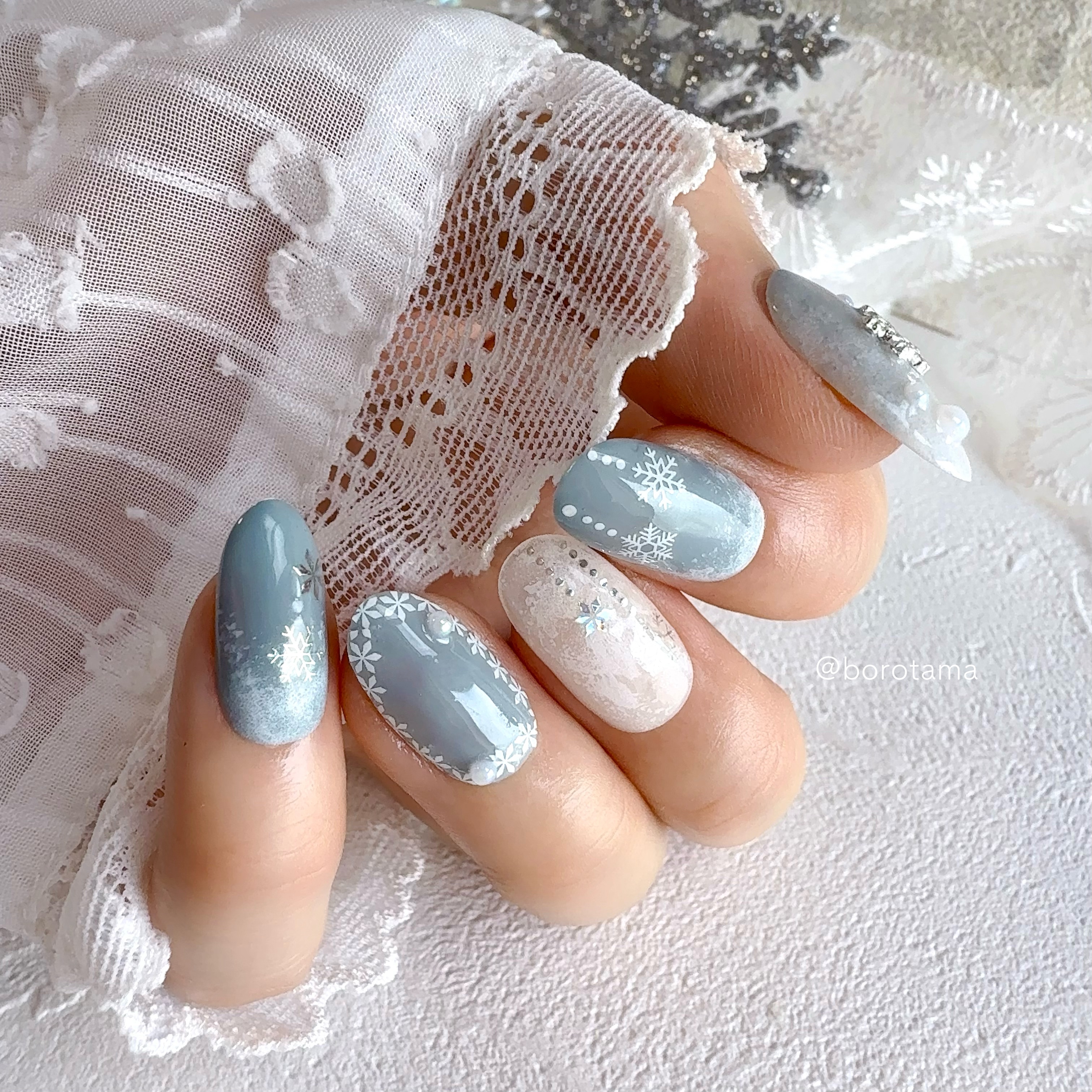 ネイルパーツ/セリア/ネイルチップ・パーツを使ったクチコミ（2枚目）