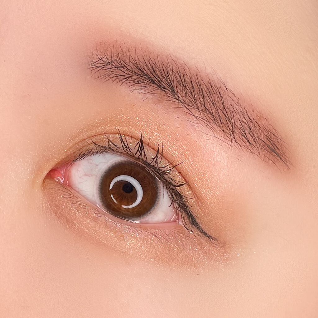 ジャストアイシャドウ/Laka/単色アイシャドウを使ったクチコミ(2枚目)