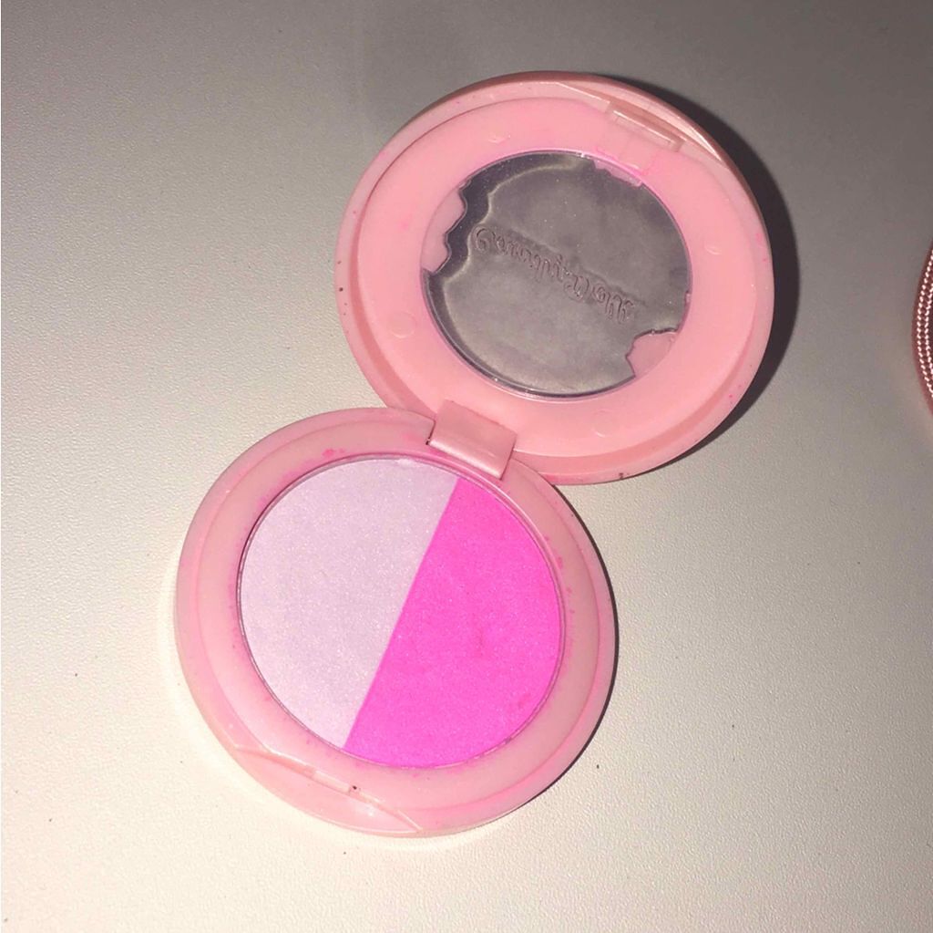 チークカラーデュオ/CandyDoll/パウダーチークを使ったクチコミ（2枚目）