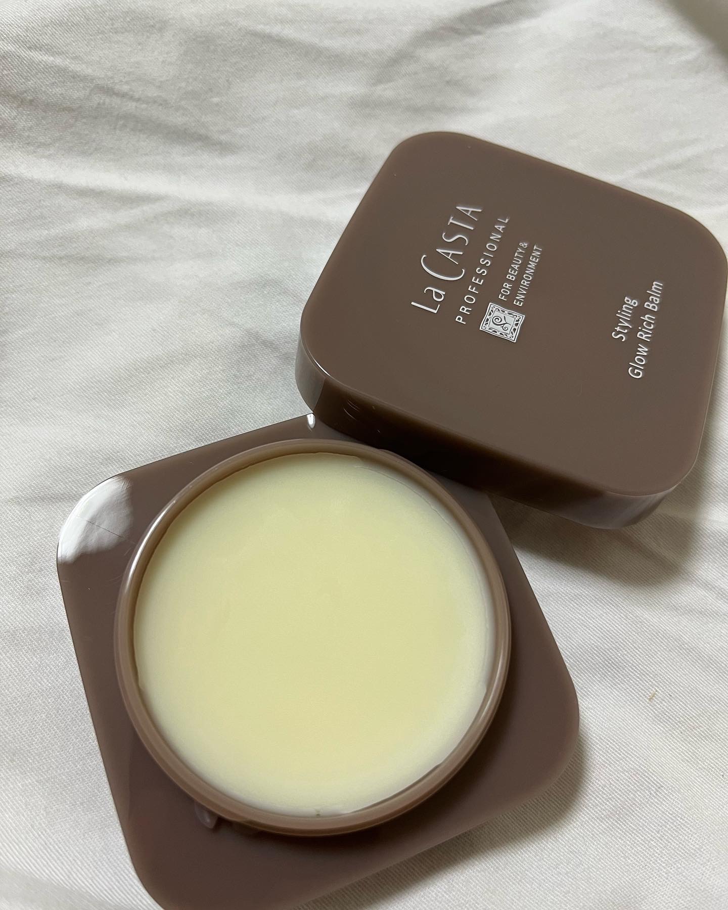 プロフェッショナル スタイリング グロウリッチ バーム /ラ・カスタ　プロフェッショナル/ヘアバームを使ったクチコミ（2枚目）