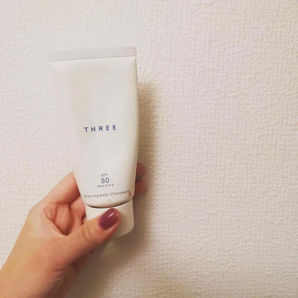 バランシング ボディUV プロテクター/THREE/日焼け止め・UVケアを使ったクチコミ(1枚目)
