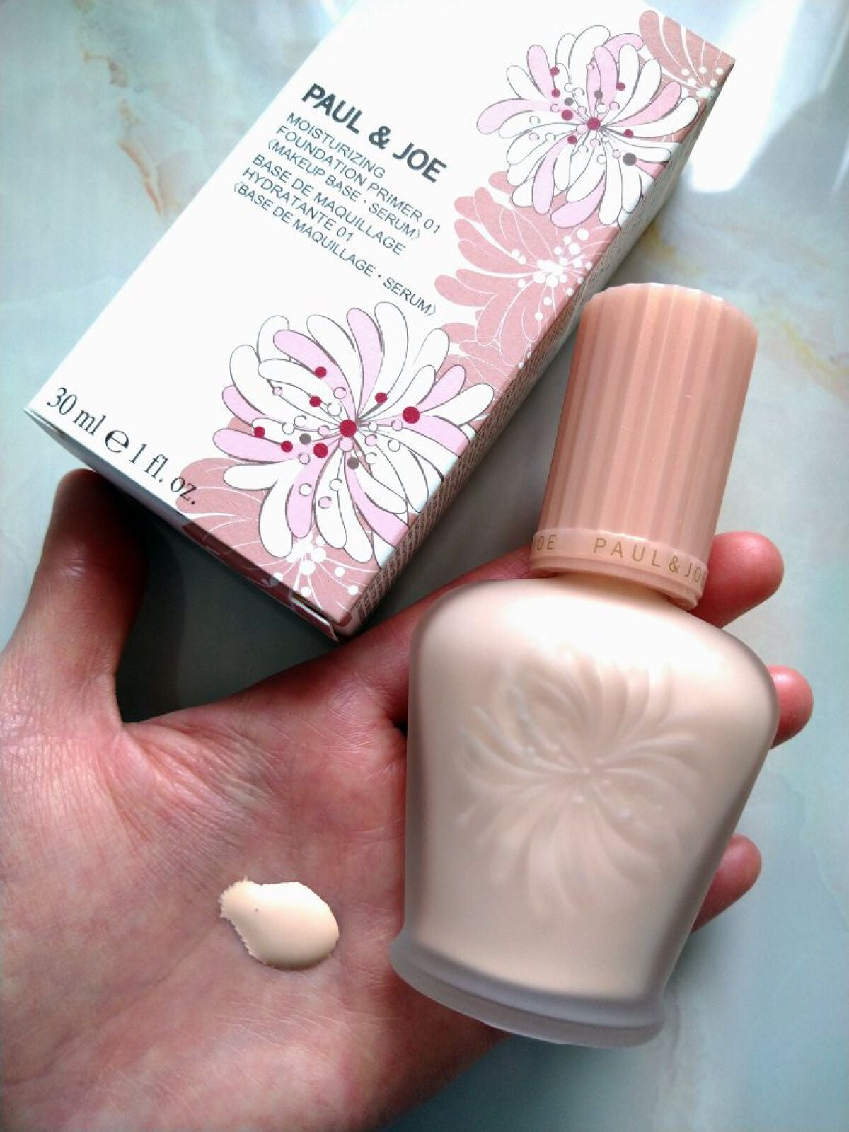 モイスチュアライジング ファンデーション プライマー/PAUL & JOE BEAUTE/化粧下地を使ったクチコミ(2枚目)