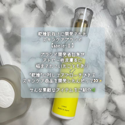 abeleⅡ 化粧水/abeleⅡ/化粧水を使ったクチコミ(2枚目)