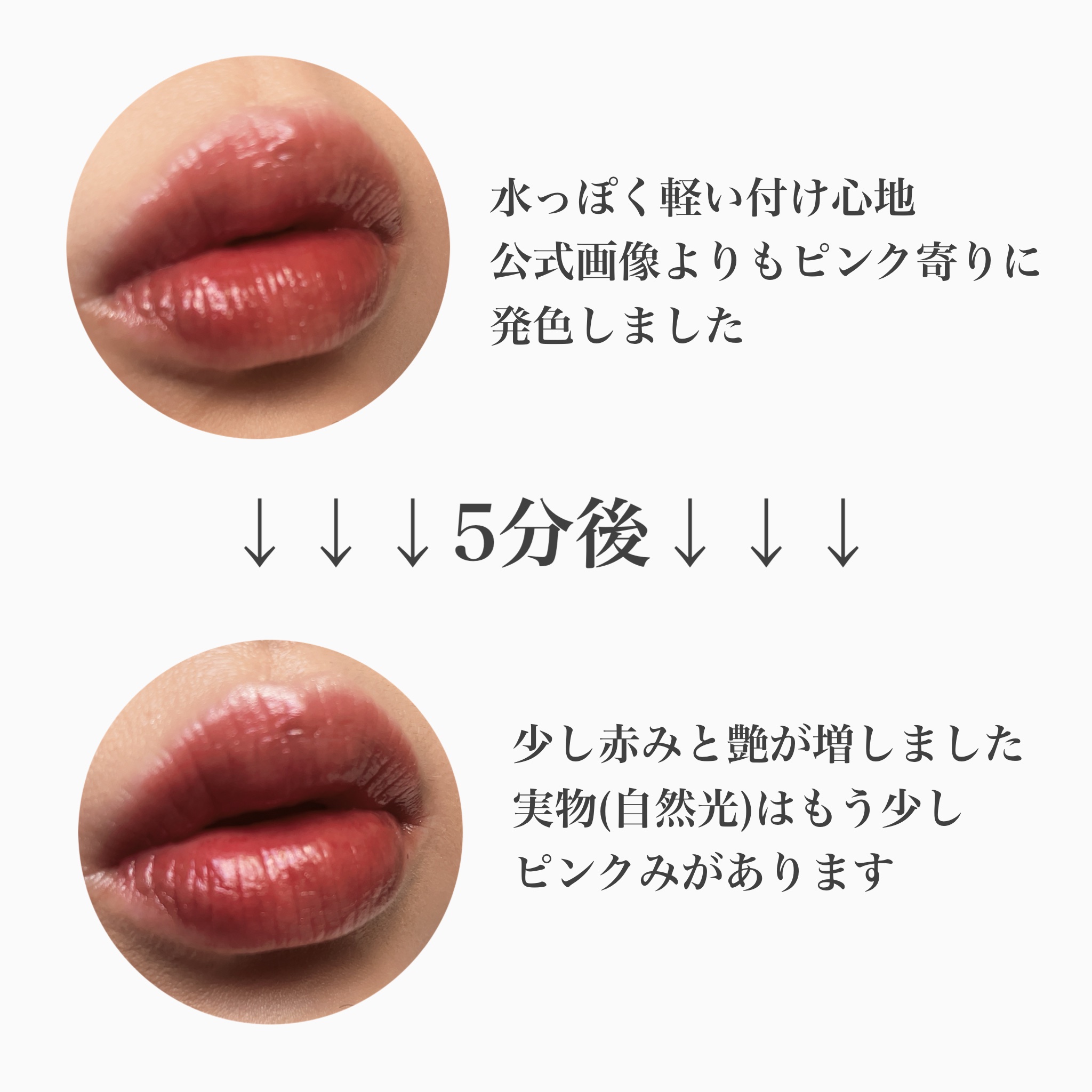 ローティント 09 クラシック・ロー/BBIA/リップティントを使ったクチコミ（3枚目）