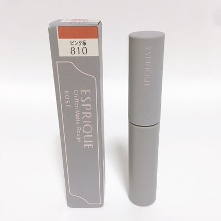 シフォンマット ルージュ/ESPRIQUE/口紅を使ったクチコミ(2枚目)