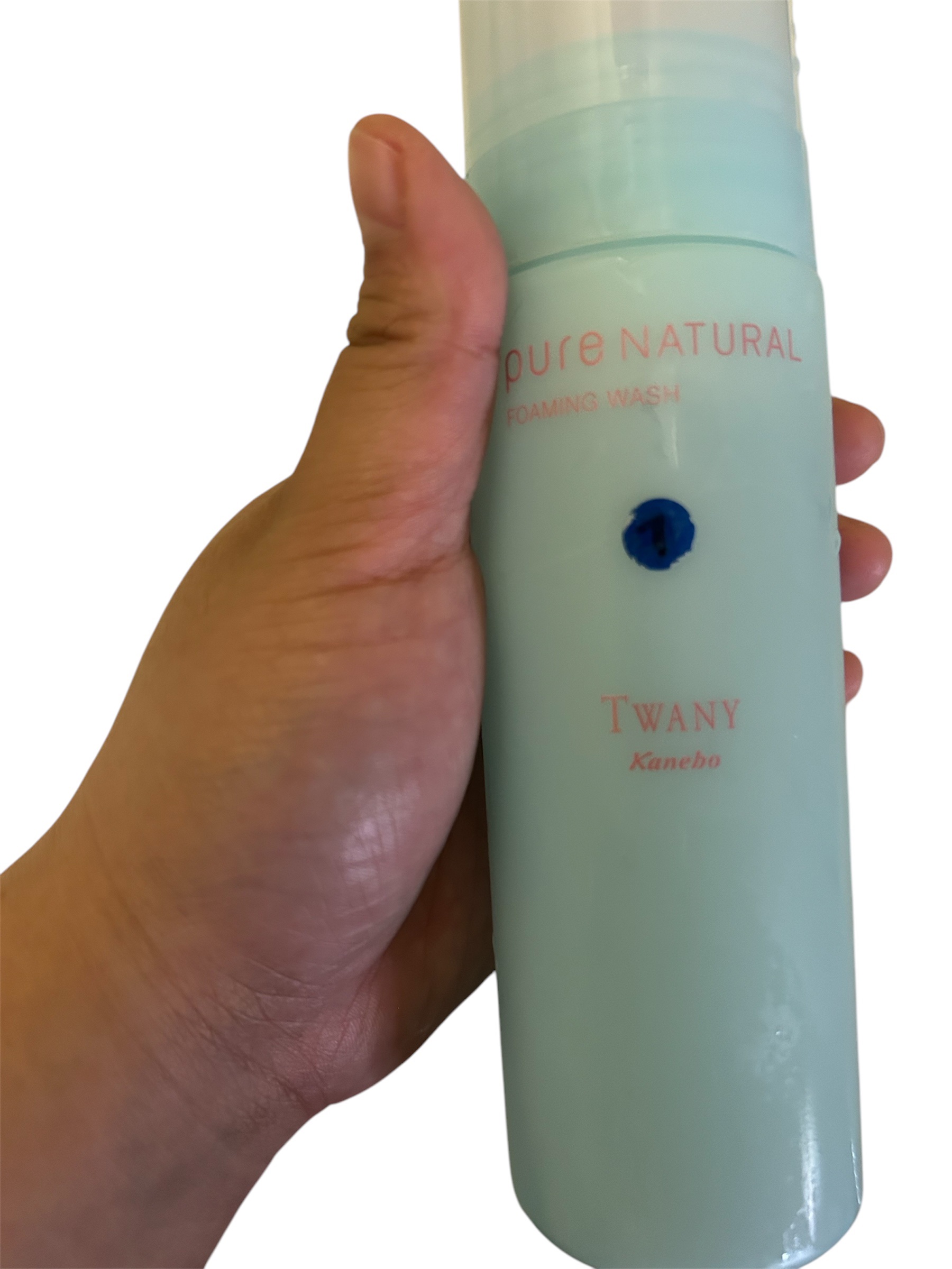 ピュアナチュラルフォーミングウォッシュ/TWANY/泡洗顔を使ったクチコミ（3枚目）