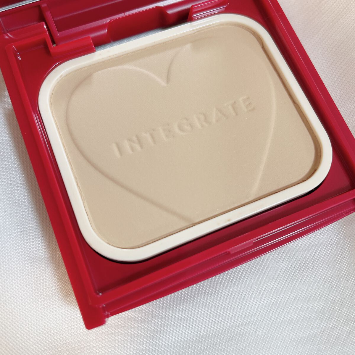 プロフィニッシュファンデーション/インテグレート/パウダーファンデーションを使ったクチコミ(2枚目)