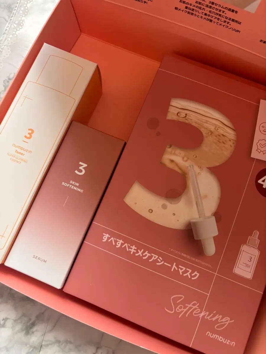 3番 すべすべキメケアセラム/numbuzin/美容液を使ったクチコミ（3枚目）