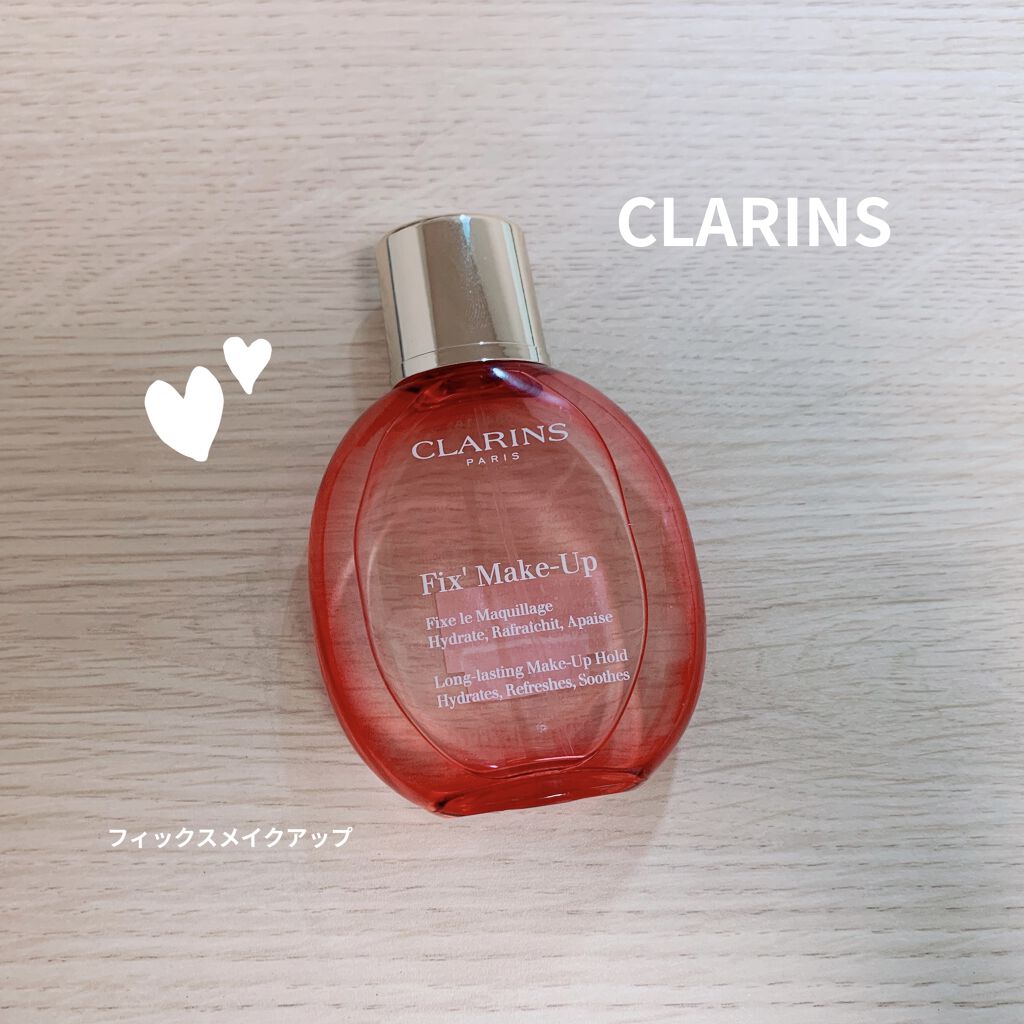 フィックス メイクアップ/CLARINS/ミスト状化粧水を使ったクチコミ（1枚目）
