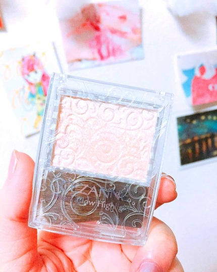 パールグロウハイライト/CEZANNE/パウダーハイライトを使ったクチコミ(1枚目)