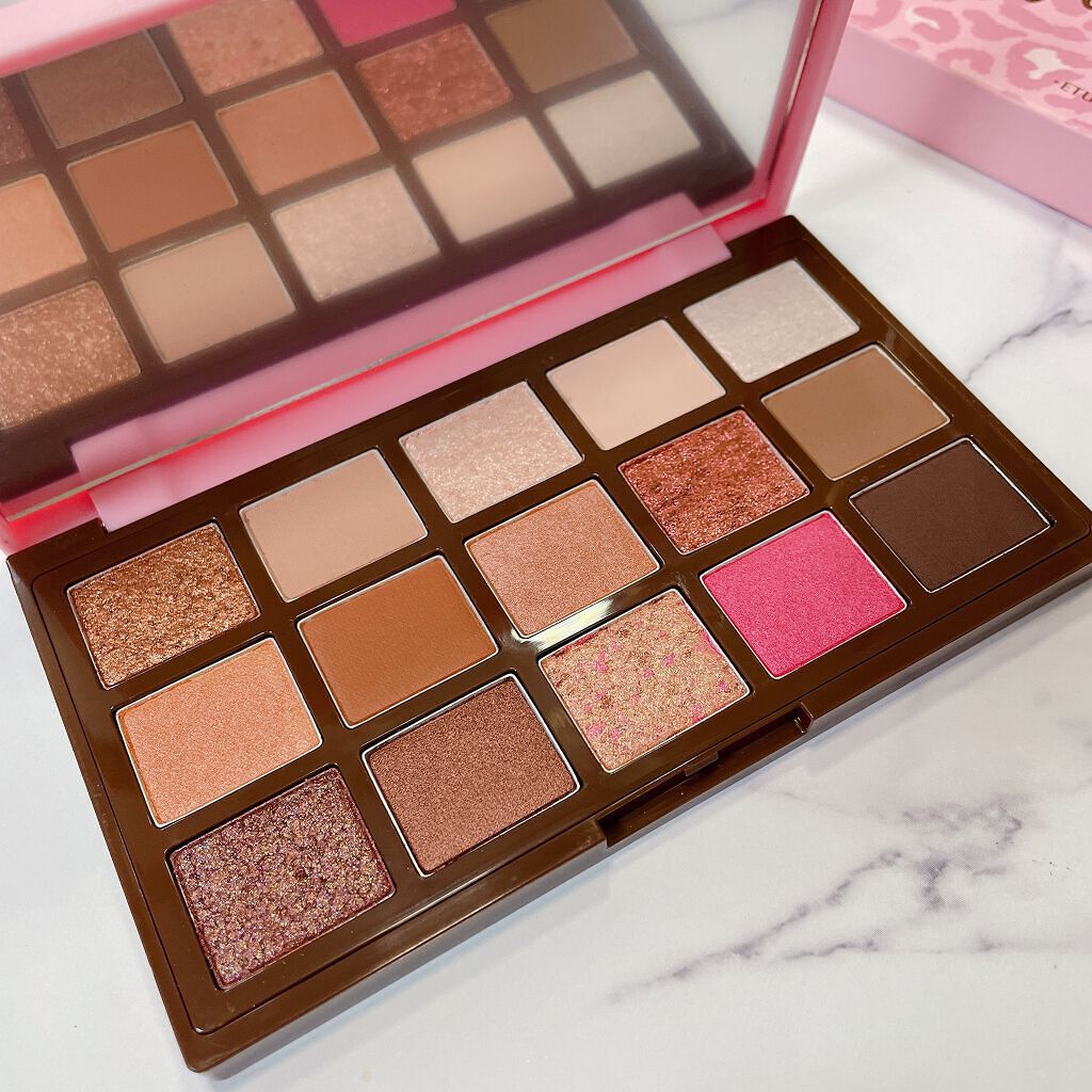 プレイカラーアイパレット ウィルビーラブドレオピンク/ETUDE/アイシャドウパレットを使ったクチコミ（2枚目）