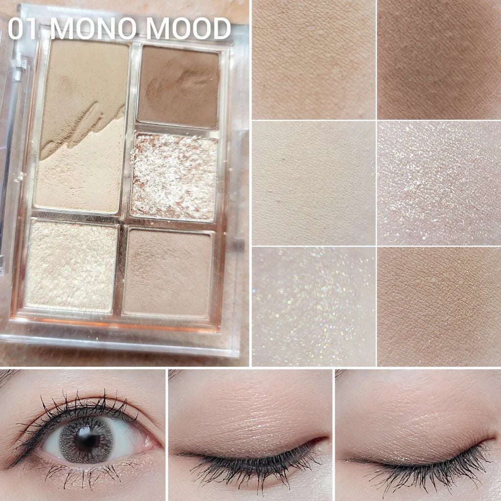 プロ アイパレット ミニ/CLIO/アイシャドウパレットを使ったクチコミ(3枚目)