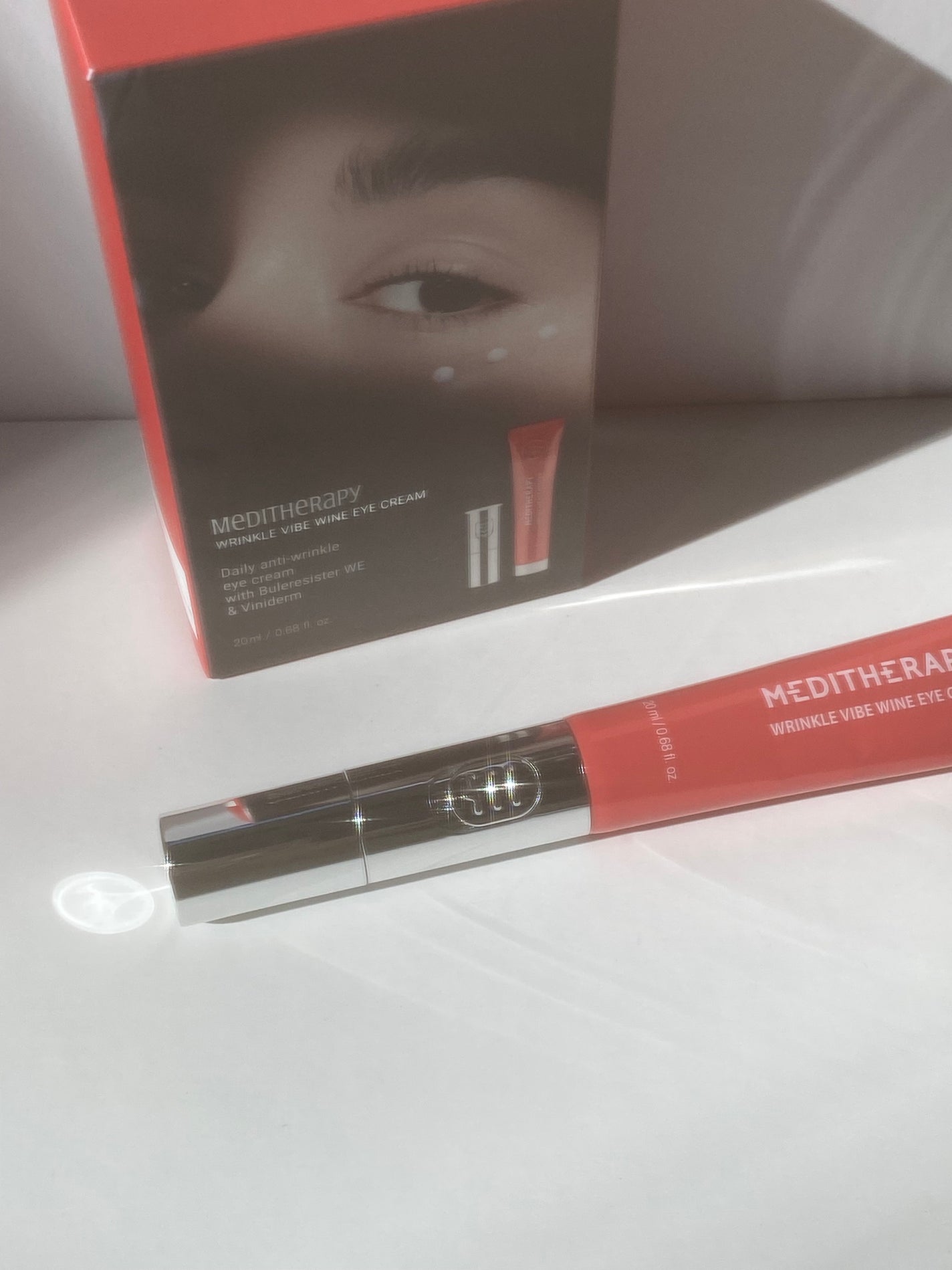 リンクルバイブワインアイクリーム/MEDITHERAPY/アイケア・アイクリームを使ったクチコミ(1枚目)