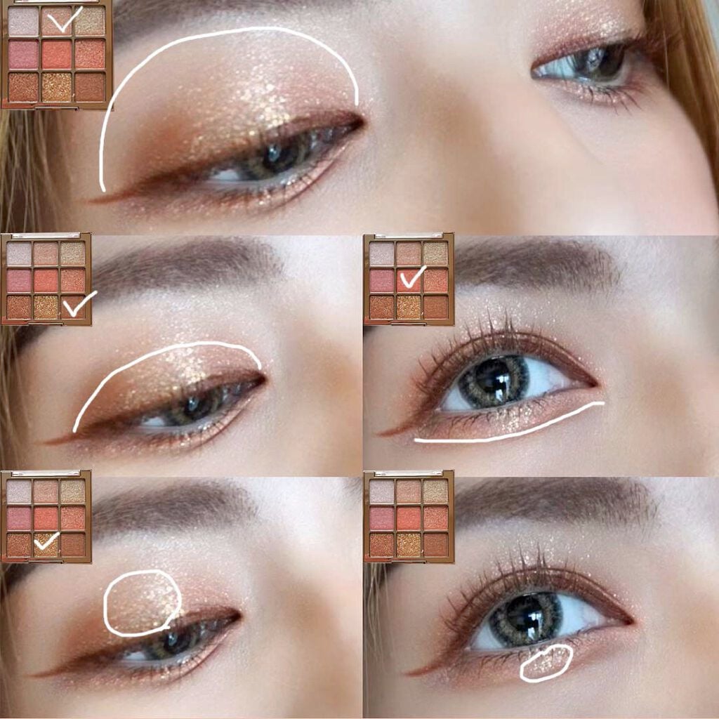 ワンピックアイシャドウパレット/APLIN/アイシャドウパレットを使ったクチコミ(4枚目)