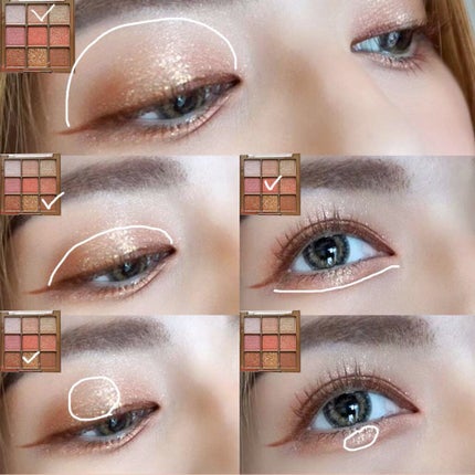 ワンピックアイシャドウパレット/APLIN/アイシャドウパレットを使ったクチコミ(4枚目)