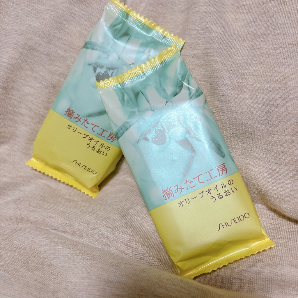 摘みたて工房/SHISEIDO/洗顔石鹸を使ったクチコミ(1枚目)