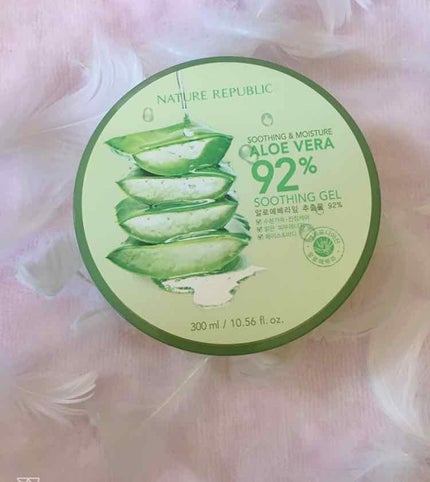 マイルド&モイスチャーアロエジェル/ネイチャーリパブリック/ボディローションを使ったクチコミ(1枚目)