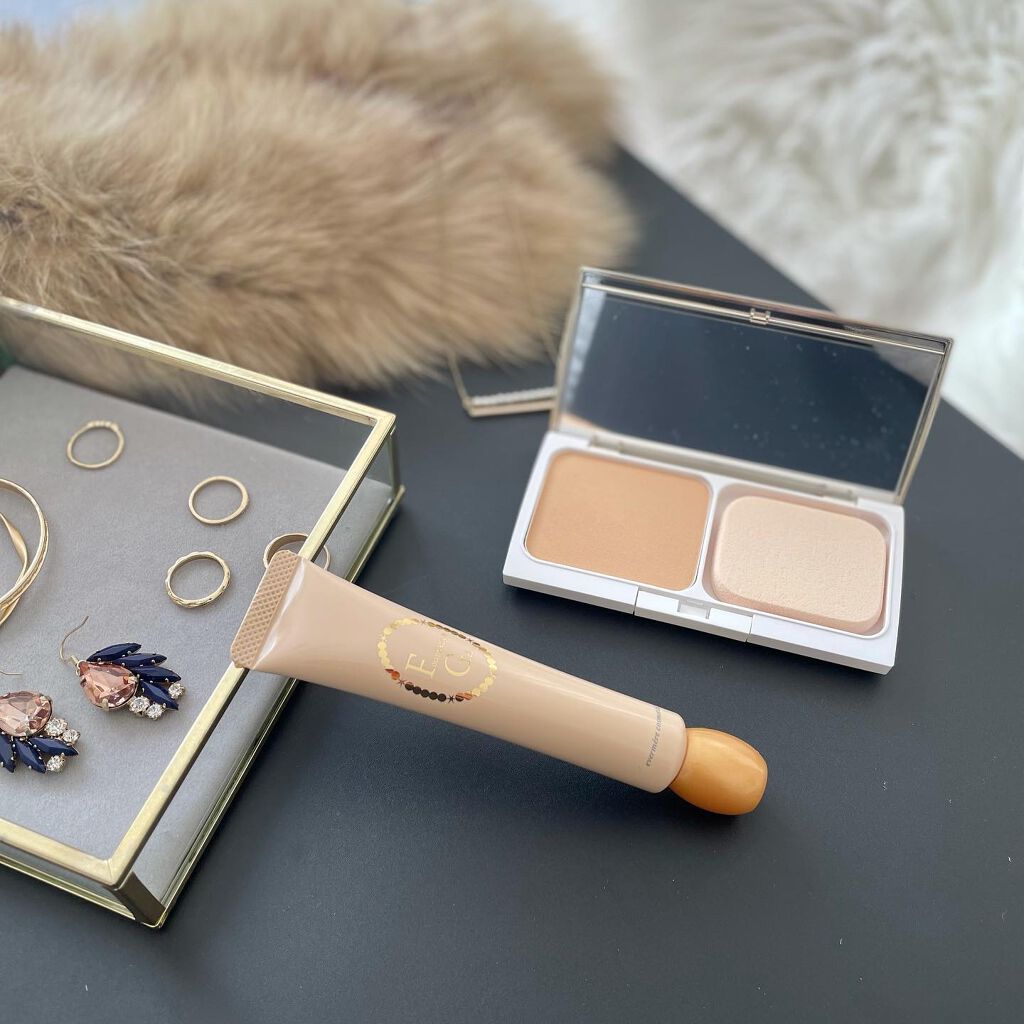 エバメール エバメールファンデーションゲルのクチコミ「*
⁡
@evermere001（エバメール） の
・エバメールファンデーションゲル
・エバメ.....」（2枚目）