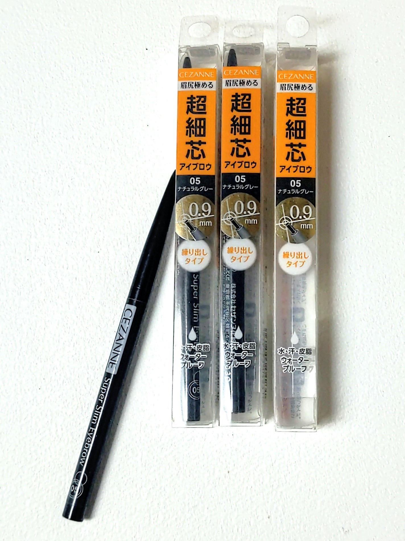 超細芯アイブロウ/CEZANNE/アイブロウペンシルを使ったクチコミ(1枚目)