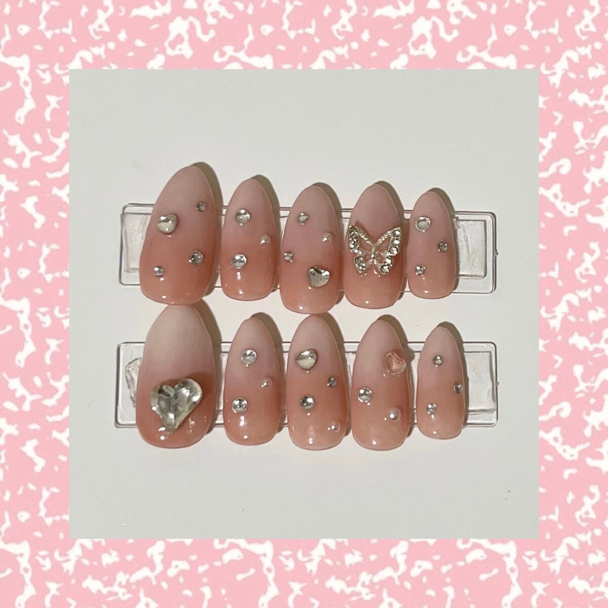 ネイルチップオーバルタイプ/DAISO/ネイルチップ・パーツを使ったクチコミ(4枚目)