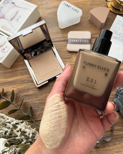 arisya08 on LIPS 「アジア人のお肌に合ったベースメイクを💛FUNNYELVES方里..」(4枚目)