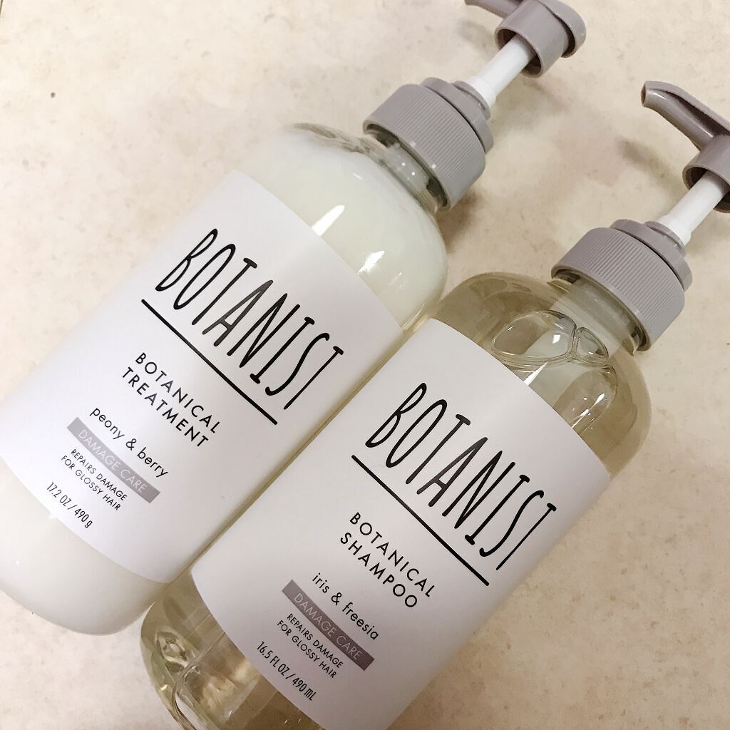 ボタニカルシャンプー／トリートメント(ダメージケア) /BOTANIST/シャンプー・コンディショナーを使ったクチコミ（1枚目）