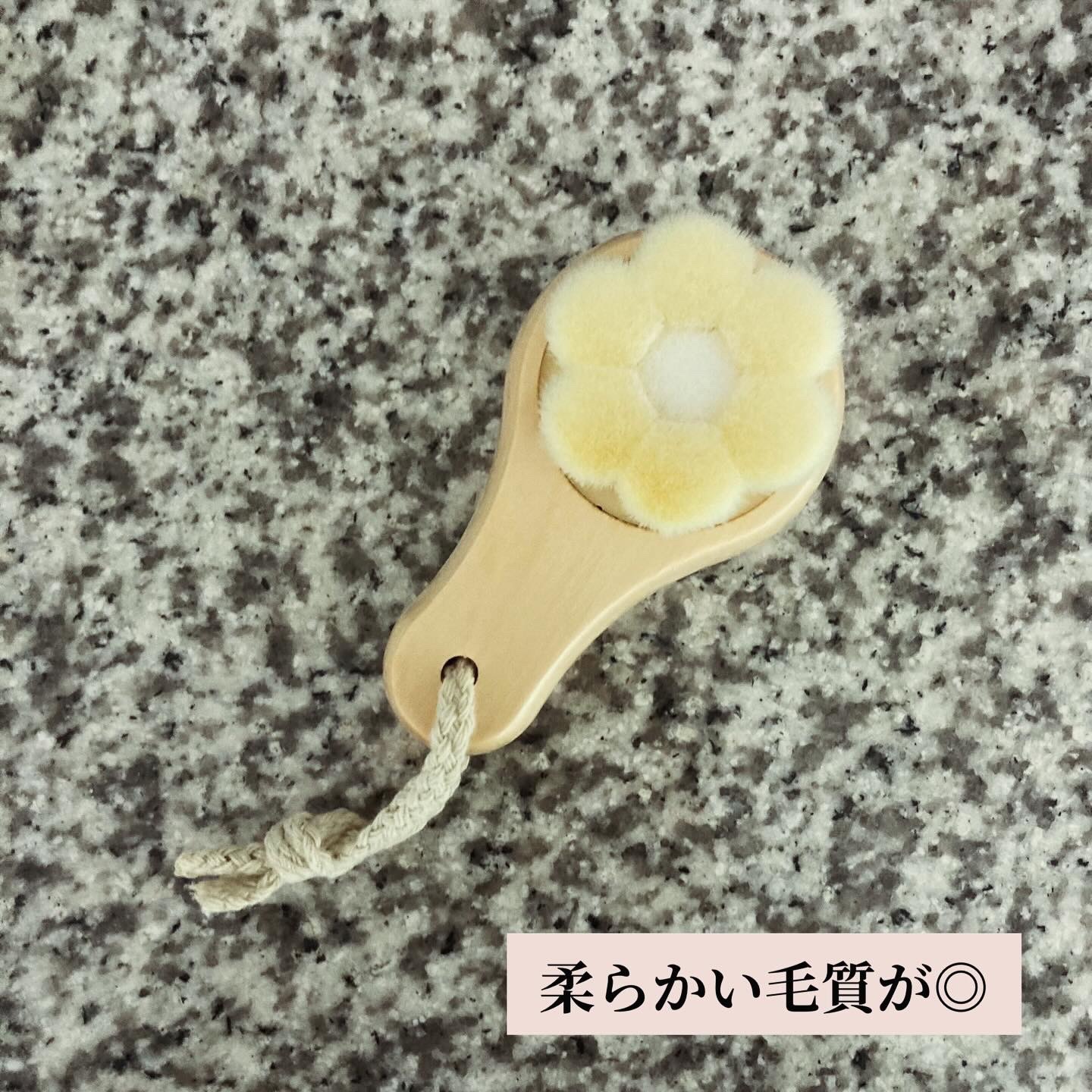 SHIKARI BRIGHTENING WASH BRUSH/SHIKARI/その他スキンケアグッズを使ったクチコミ（3枚目）