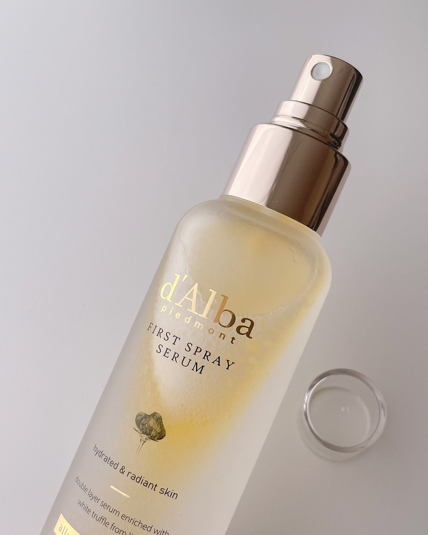 ダルバ ホワイトトリュフファーストスプレーセラム/ダルバ/ミスト状化粧水を使ったクチコミ(3枚目)