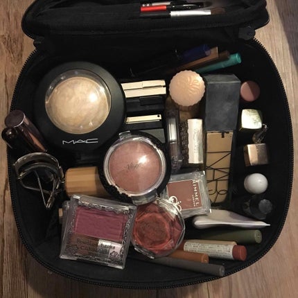 ナイロンメイクボックス・S(旧)/無印良品/化粧ポーチを使ったクチコミ(1枚目)