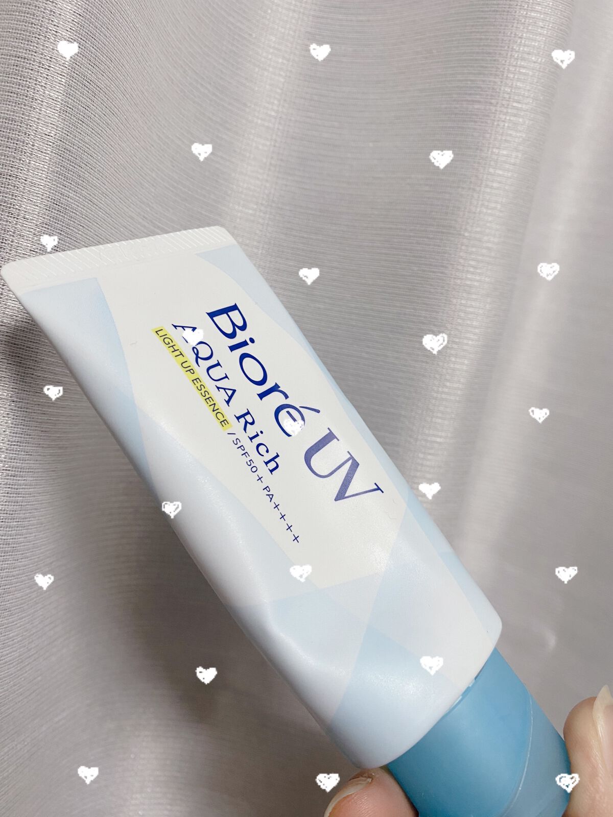 ビオレUV アクアリッチ ライトアップエッセンス/ビオレ/日焼け止めクリームを使ったクチコミ(1枚目)