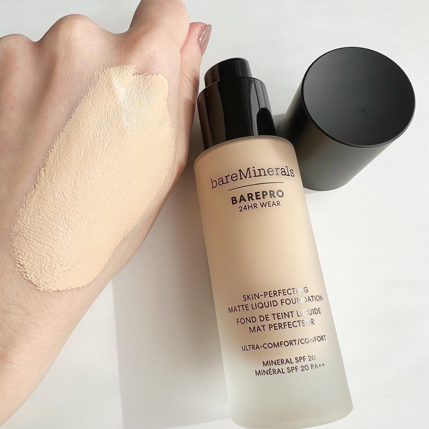 ベアプロ 24HR リキッド ファンデーション/bareMinerals/リキッドファンデーションを使ったクチコミ(4枚目)