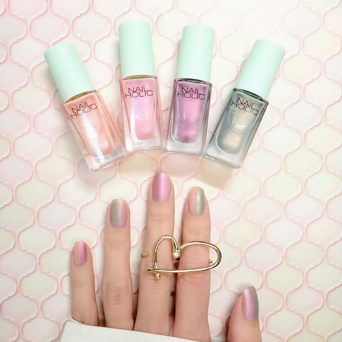 ネイルホリック リミテッドカラー Matte Macaron/ネイルホリック/マニキュアを使ったクチコミ(1枚目)